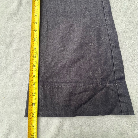 Buffalo David Bitton Dark Navy Low Rise Flared Pants - Tall - Picture 12 of 13